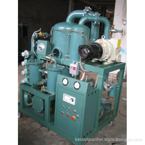 auto-running vacuum oil purifier with PLC controller